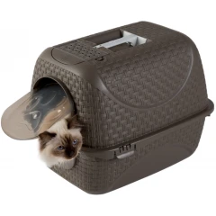 Τουαλέτα - Λεκάνη Γάτας Bama Prive Brown 41,8x50,5x39,6 cm