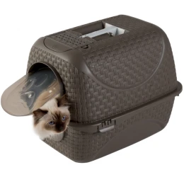 Τουαλέτα - Λεκάνη Γάτας Bama Prive Brown 41,8x50,5x39,6 cm