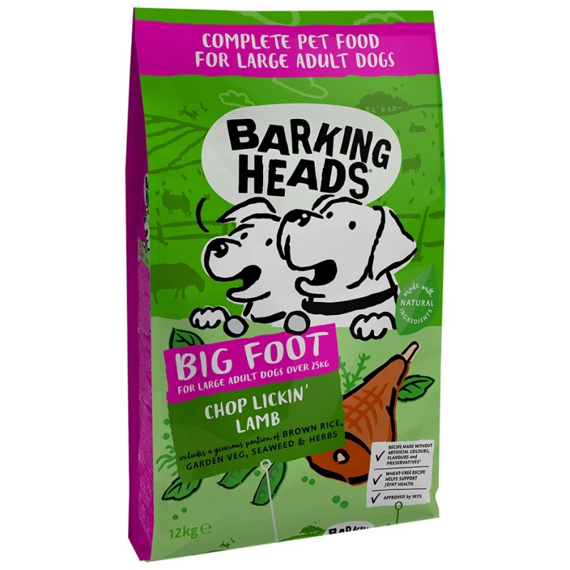 Barking Heads Chop Lickin' Lamb Adult for Large Dogs 12kg ΞΗΡΑ ΤΡΟΦΗ ΣΚΥΛΟΥ