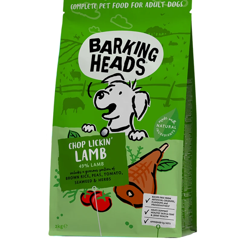 Barking Heads Chop Lickin' Lamb Adult 12KG ΞΗΡΑ ΤΡΟΦΗ ΣΚΥΛΟΥ