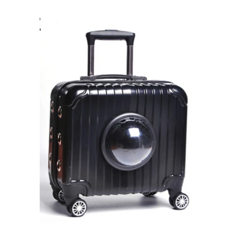 ΤΣΑΝΤΑ ΜΕΤΑΦΟΡΑΣ TROLLEY SUITCASE BLACK 41x23x40cm ΤΣΑΝΤΕΣ ΜΕΤΑΦΟΡΑΣ ΓΑΤΑΣ