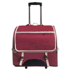 Τσάντα Μεταφοράς Σκύλου & Γάτας Denik Trolley Red 44x25x40cm Τσάντα Μεταφοράς Σκύλου & Γάτας Denik Trolley Red 44x25x40cm