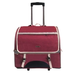 Τσάντα Μεταφοράς Σκύλου & Γάτας Denik Trolley Red 44x25x40cm Τσάντα Μεταφοράς Σκύλου & Γάτας Denik Trolley Red 44x25x40cm