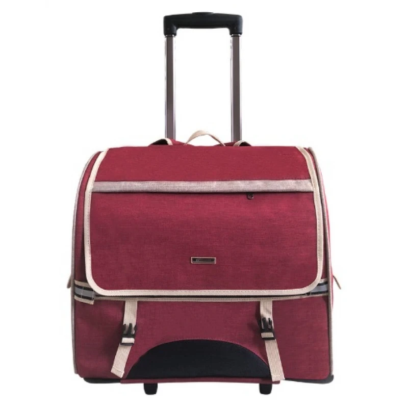 ΤΣΑΝΤΑ ΜΕΤΑΦΟΡΑΣ DENIK TROLLEY RED 44x25x40cm ΤΣΑΝΤΕΣ ΜΕΤΑΦΟΡΑΣ ΓΑΤΑΣ