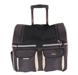 Τσάντα Μεταφοράς Σκύλου & Γάτας  Denik Trolley Black 44x25x40cm
