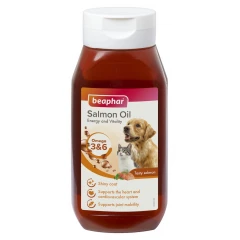 Λάδι Σολομού Beaphar Salmon Oil 430ml για Σκύλους Και Γάτες