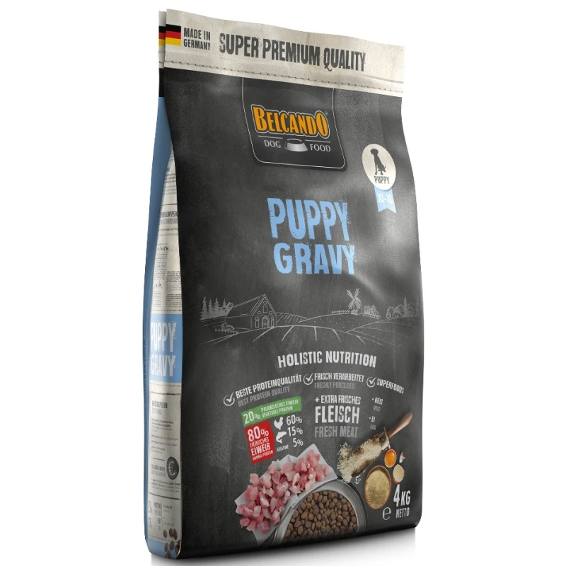 BELCANDO PUPPY GRAVY 4KG ΣΚΥΛΟΙ