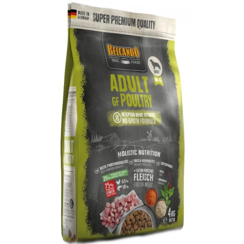 Belcando Adult Grain Free Poultry 4kg ΣΚΥΛΟΙ