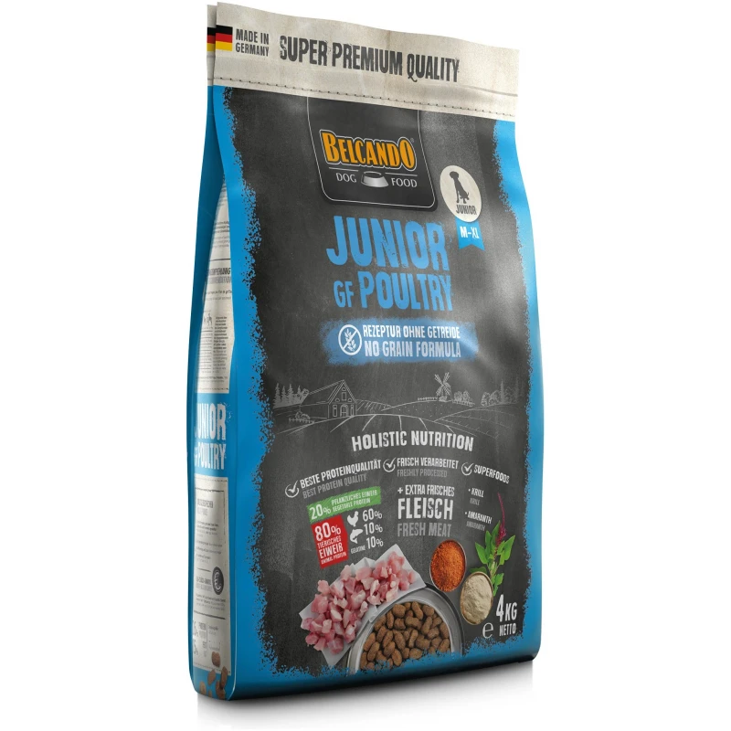 Belcando Junior Grain Free Poultry 4kg ΣΚΥΛΟΙ