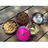 Travel Pet Bento Σετ Μπολ Αποθήκευσης 3 x 450ml Φούξια ΜΠΟΛΑΚΙΑ-ΤΑΙΣΤΡΕΣ