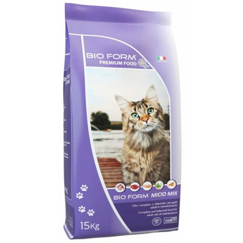 Bio Form Micio Cat Mix 15kg Ξηρή τροφή Γάτας ΓΑΤΕΣ
