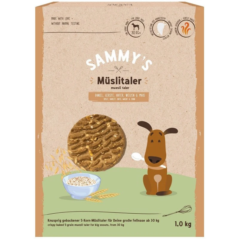 Μπισκότα σκύλου Bosch Sammy's Muesli με 5 δημητριακά 1kg ΣΚΥΛΟΙ