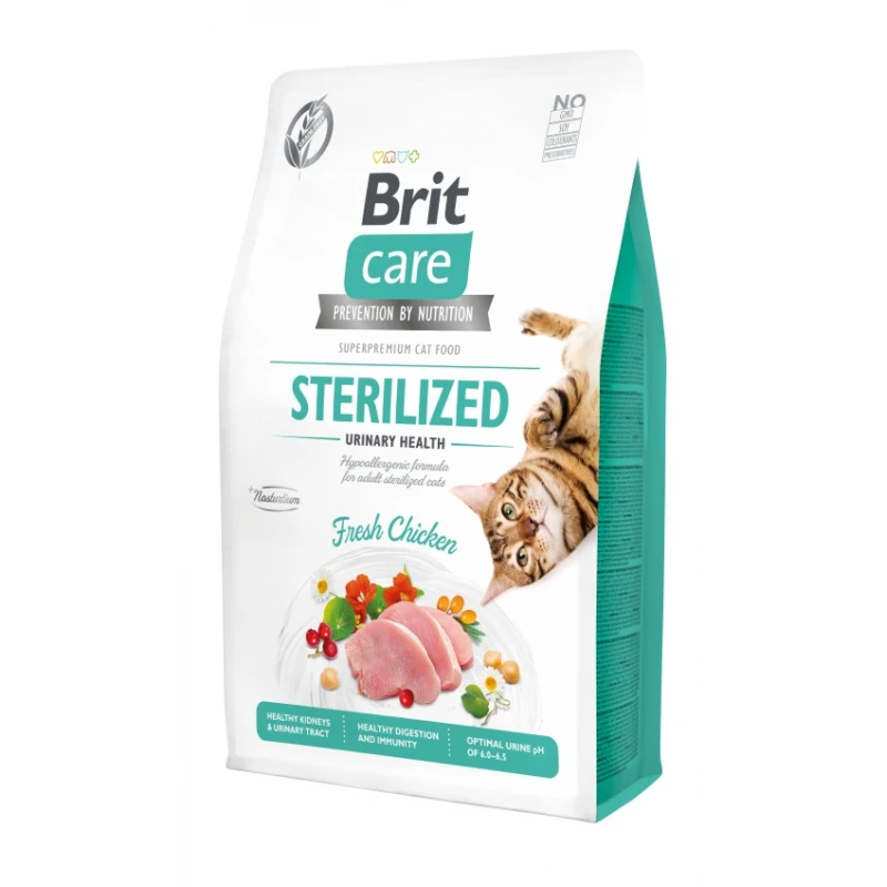 Brit Care Cat Sterilized Urinary 2kg ΞΗΡΑ ΤΡΟΦΗ ΓΑΤΑΣ