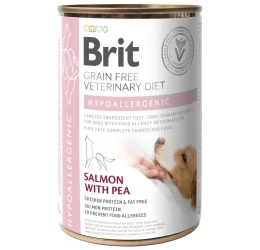 Brit VD Κλινική Κονσέρβα Hypoallergenic 400gr για Σκύλο  Brit VD Κλινική Κονσέρβα Hypoallergenic 400gr για Σκύλο