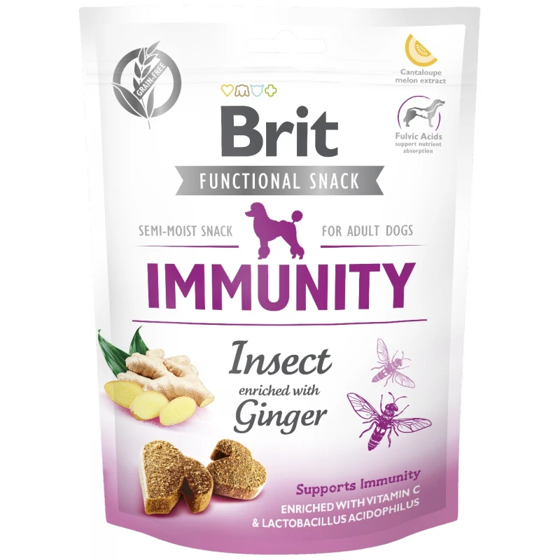 Λιχουδιές Σκύλου Brit Functional Snack Immunity 150gr για την ενίσχυση του ανοσοποιητικού συστήματος ΣΚΥΛΟΙ