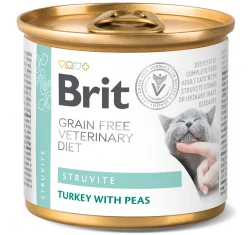 Brit VD Cat Struvite Κλινική Κονσέρβα Γάτας 200gr Brit VD Cat Struvite Κλινική Κονσέρβα Γάτας 200gr