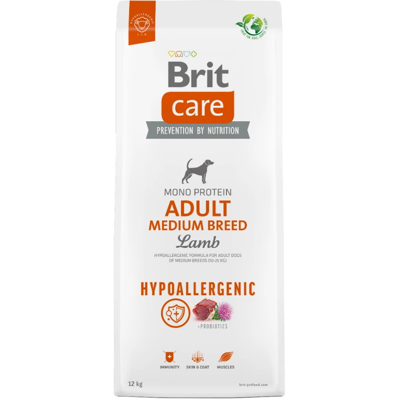 Brit Care Adult Medium Lamb & Rice 12kg  ΞΗΡΑ ΤΡΟΦΗ ΣΚΥΛΟΥ