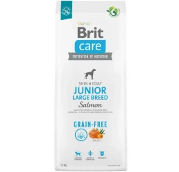 Brit Care Grain Free Junior Large Salmon & Potato 12kg  Brit Care Grain Free Junior Large Salmon & Potato 12kg