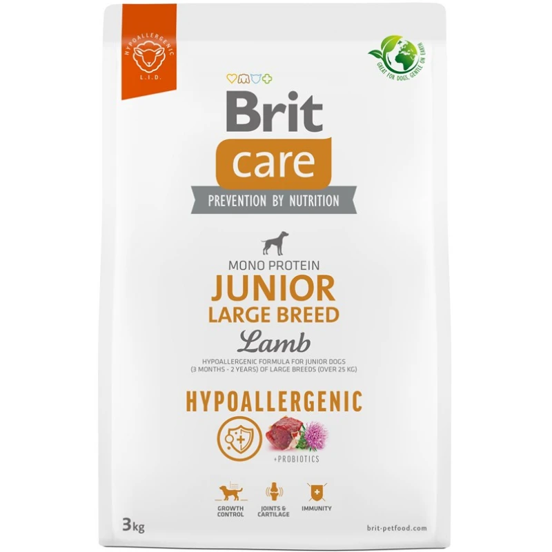 Brit Care Junior Large Lamb & Rice 3kg  ΞΗΡΑ ΤΡΟΦΗ ΣΚΥΛΟΥ