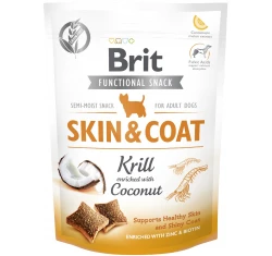 Λιχουδιές Brit Functional Snack Skin & Coat 150gr  Λιχουδιές Brit Functional Snack Skin & Coat 150gr