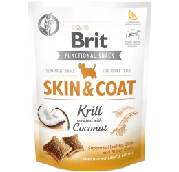 Λιχουδιές Brit Functional Snack Skin & Coat 150gr  Λιχουδιές Brit Functional Snack Skin & Coat 150gr
