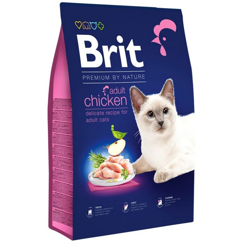 Brit Premium By Nature Cat Adult Chicken 8kg ΓΑΤΕΣ