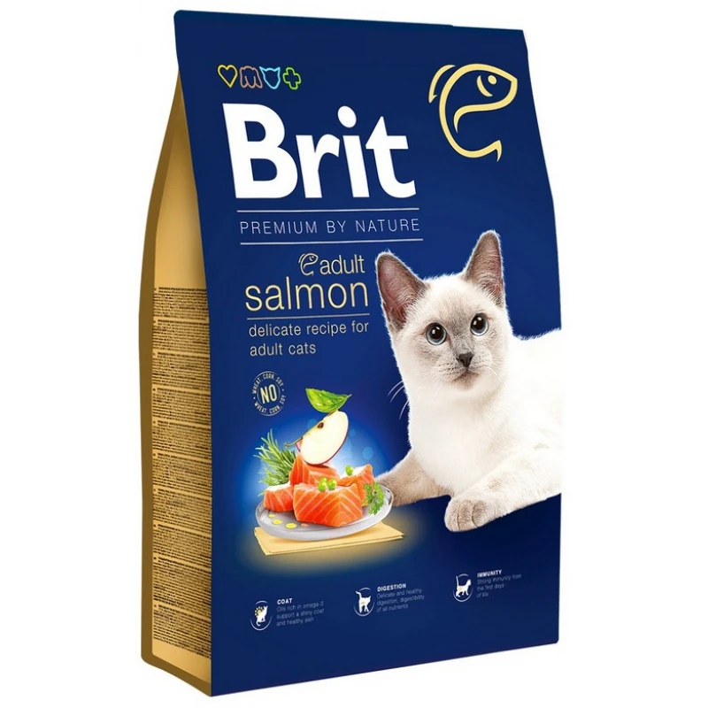 Brit Premium By Nature Cat Adult Salmon 1,5kg ΓΑΤΕΣ