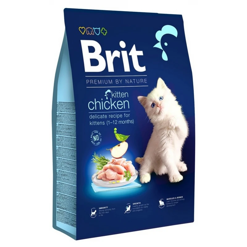 Brit Premium By Nature Cat Kitten Chicken 8kg ΓΑΤΕΣ