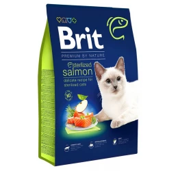 Brit Premium By Nature Cat Sterilized Salmon 8kg Brit Premium By Nature Cat Sterilized Salmon 8kg