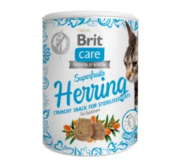 Λιχουδιές Brit Care Cat Superfruit Herring100gr Λιχουδιές Brit Care Cat Superfruit Herring100gr