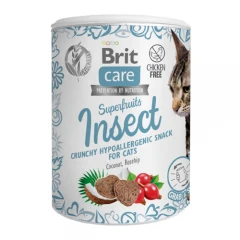 Λιχουδιές Brit Care Cat Superfruit Insect 100gr