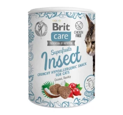 Λιχουδιές Brit Care Cat Superfruit Insect 100gr Λιχουδιές Brit Care Cat Superfruit Insect 100gr