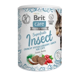 Λιχουδιές Brit Care Cat Superfruit Insect 100gr Λιχουδιές Brit Care Cat Superfruit Insect 100gr