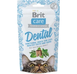 Λιχουδιές Γάτας Brit Care Cat Snack Functional Dental 50gr Λιχουδιές Γάτας Brit Care Cat Snack Functional Dental 50gr