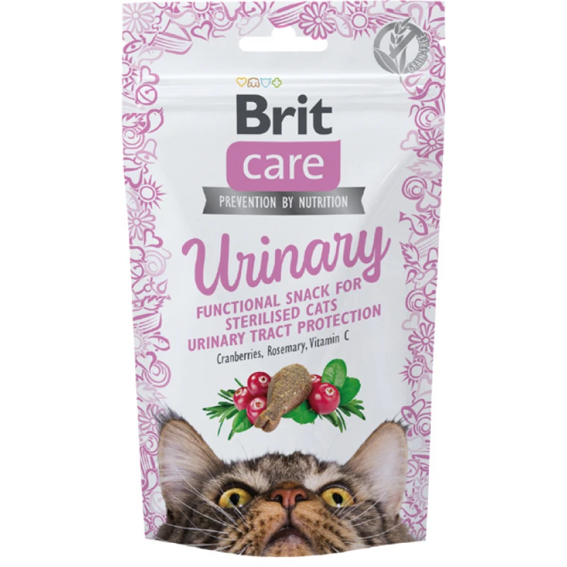 Λιχουδιές Γάτας Brit Care Cat Snack Functional Urinary 50gr ΓΑΤΕΣ