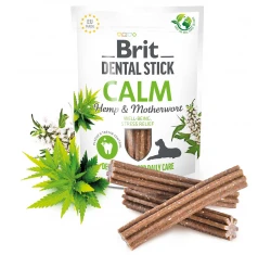 Λιχουδιές Σκύλου Brit Dental Sticks Calm with Hemp & Motherwort 251gr 7τμχ  Λιχουδιές Σκύλου Brit Dental Sticks Calm with Hemp & Motherwort 251gr 7τμχ