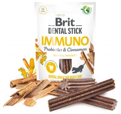 Λιχουδιές Σκύλου Brit Dental Sticks Immuno with Probs & Cinnamon 251gr 7τμχ  Λιχουδιές Σκύλου Brit Dental Sticks Immuno with Probs & Cinnamon 251gr 7τμχ