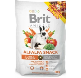 Λιχουδιές Τρωκτικών Brit Animals Alfalfa Snack 100gr