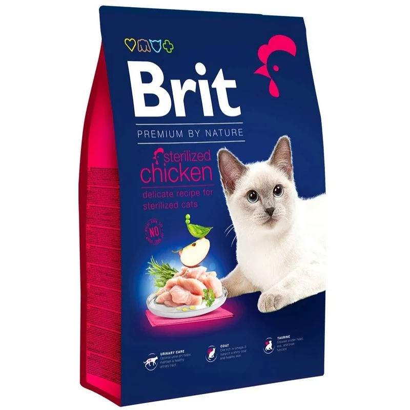 Brit Premium By Nature Cat Sterilized Chicken 8kg ΓΑΤΕΣ