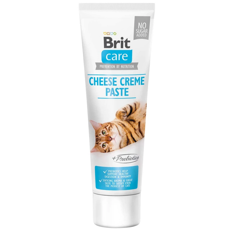 Συμπλήρωμα Διατροφής για Γάτες Brit Care Cat Cheese Creme Paste 100gr ΓΑΤΕΣ