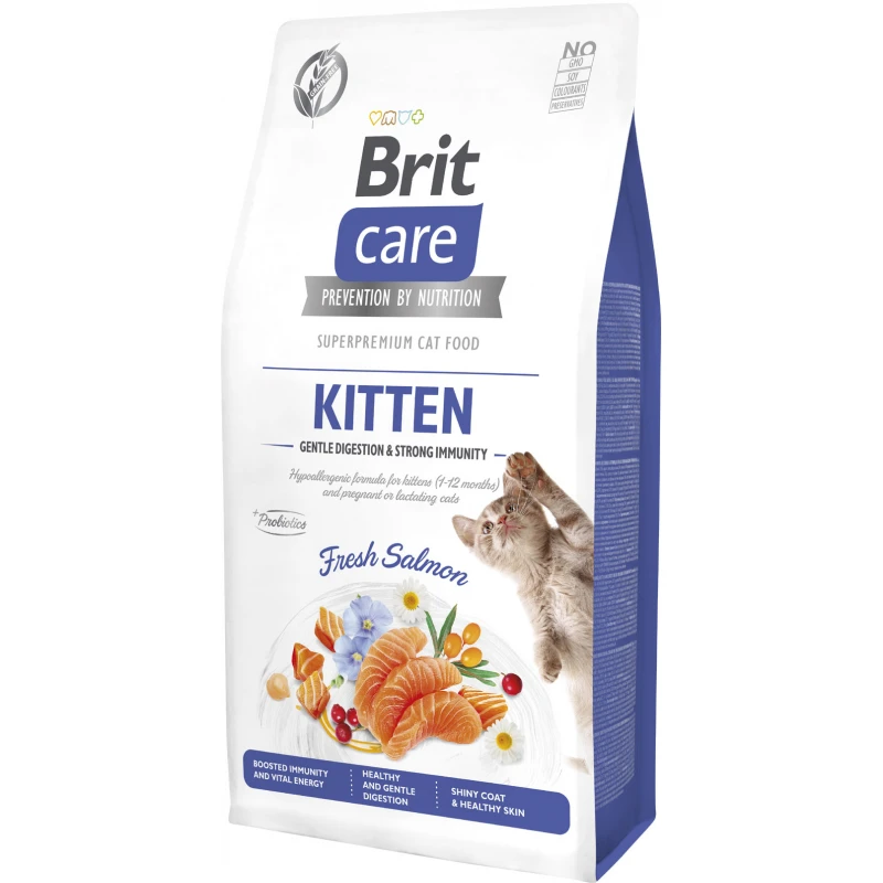 Ξηρά Τροφή Γάτας Brit Care Cat Grain Free Kitten Salmon 7kg ΓΑΤΕΣ