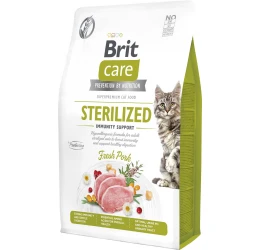 Ξηρά Τροφή Γάτας Brit Care Cat Grain Free Sterilized Immunity Support Pork 2kg Ξηρά Τροφή Γάτας Brit Care Cat Grain Free Sterilized Immunity Support Pork 2kg
