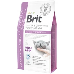 Ξηρά Τροφή Γάτας Brit Veterinary Diet Cat Grain Free Ultra-Hypoallergenic Insect & Pea 5kg Ξηρά Τροφή Γάτας Brit Veterinary Diet Cat Grain Free Ultra-Hypoallergenic Insect & Pea 5kg