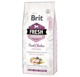 Ξηρά Τροφή Σκύλου Brit Fresh Chicken Junior Healthy Growth 12kg Ξηρά Τροφή Σκύλου Brit Fresh Chicken Junior Healthy Growth 12kg