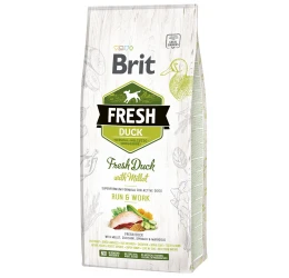 Ξηρά Τροφή Σκύλου Brit Fresh Duck Energy Run & Work 12kg