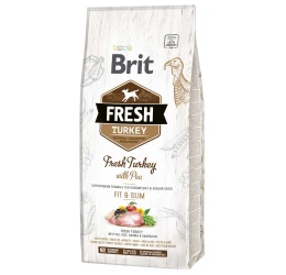 Ξηρά Τροφή Σκύλου Brit Fresh Turkey Light & Senior Fit & Slim 12kg Ξηρά Τροφή Σκύλου Brit Fresh Turkey Light & Senior Fit & Slim 12kg
