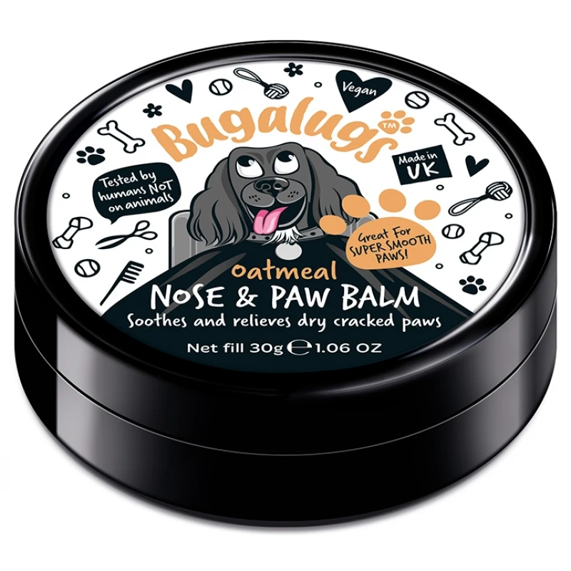 Προστατευτική κρέμα Bugalugs Oatmeal Nose and Paw Balm 30gr ΒΟΥΡΤΣΕΣ- ΠΕΡΙΠΟΙΗΣΗ - ΣΑΜΠΟΥΑΝ