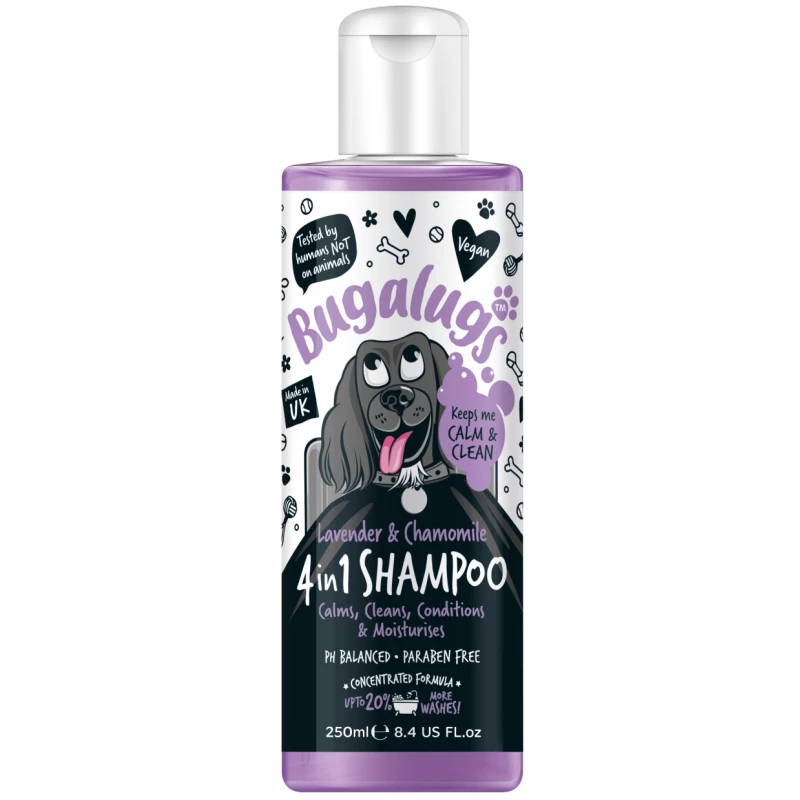 Σαμπουάν σκύλου Bugalugs 4 σε 1 Lavender & Chamomile 250ml ΣΚΥΛΟΙ