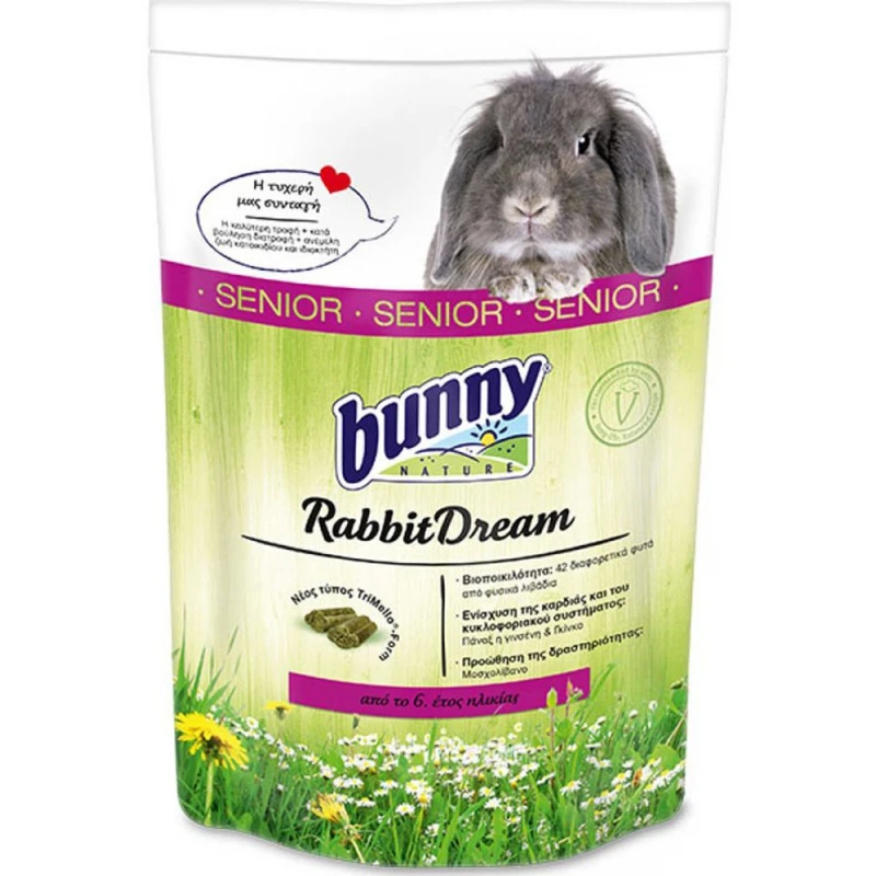 Bunny Nature Rabbit Dream Senior 1.5kg ΤΡΟΦΕΣ ΚΟΥΝΕΛΙΩΝ