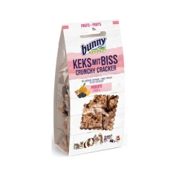 Λιχουδιά Bunny Crunchy Cracker με Φρούτα 50gr Λιχουδιά Bunny Crunchy Cracker με Φρούτα 50gr